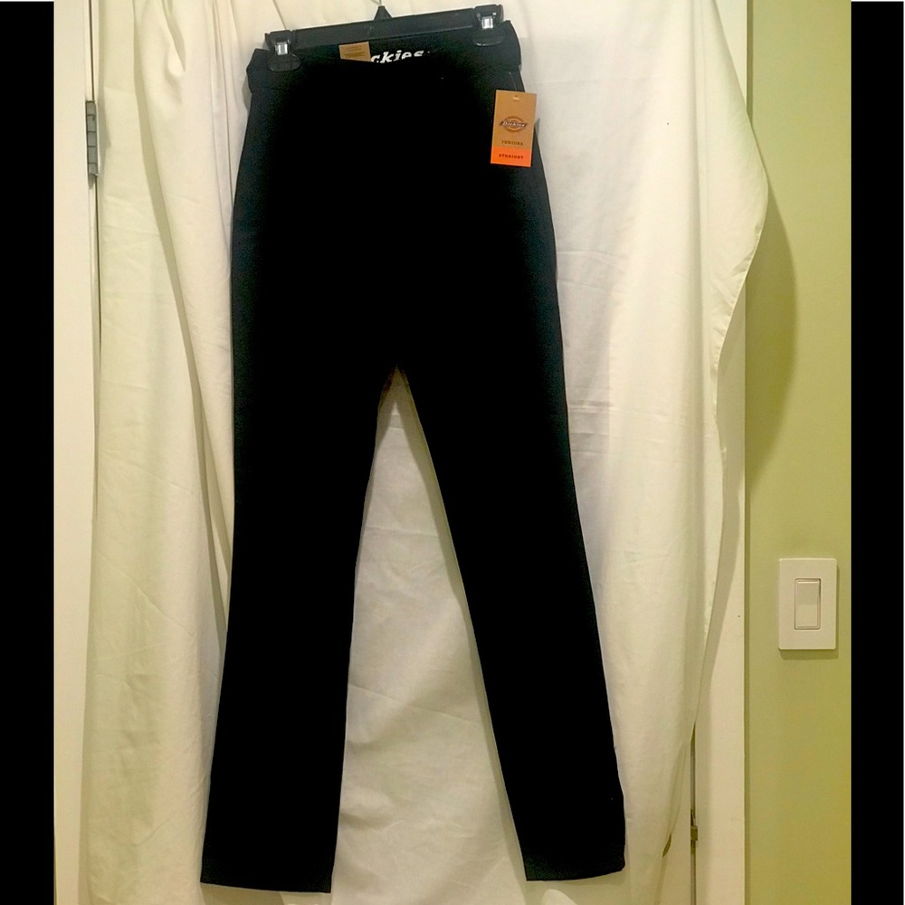 Dickies Girls Juniors Straight Leg Pants 0/24